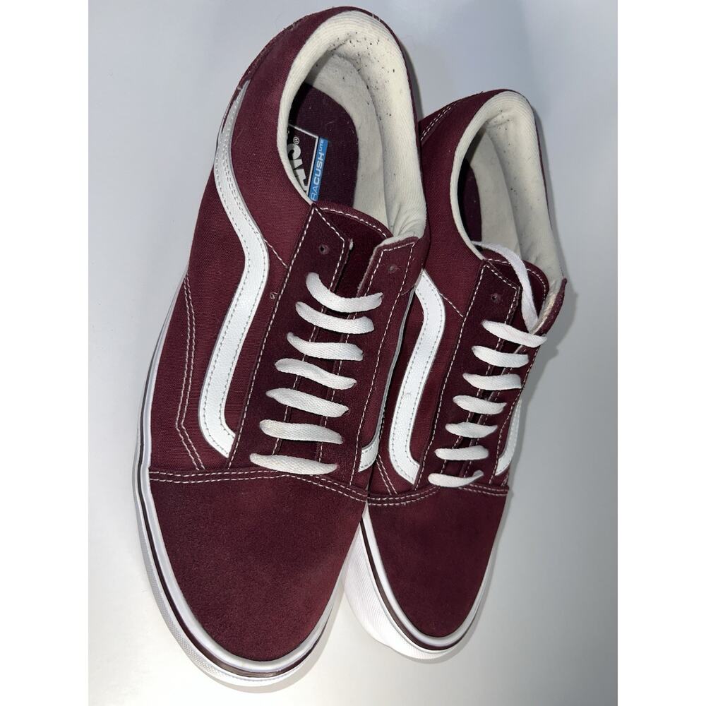 Vans Off The Wall Ultra Cush Lite Men's size 13 Burgundy color